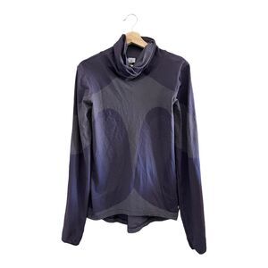 Adidas, Stella McCarthy, long sleeve workout shirt, purple large